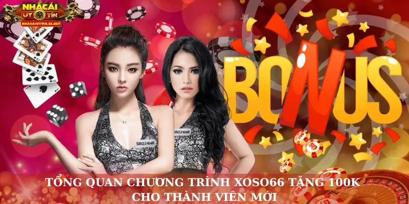 Tổng quan chương trình Xoso66 tặng 100K cho thành viên mới