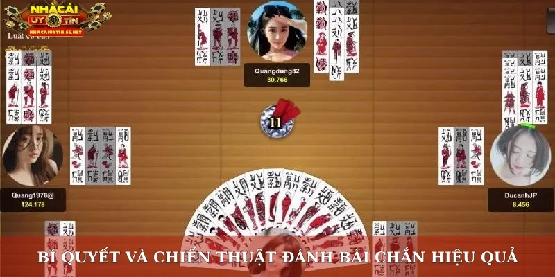 Bí quyết và chiến thuật đánh bài chắn hiệu quả