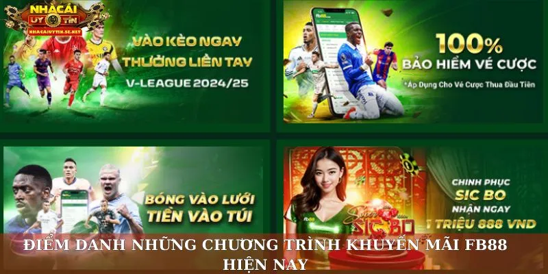 Điểm danh những chương trình khuyến mãi FB88 hiện nay