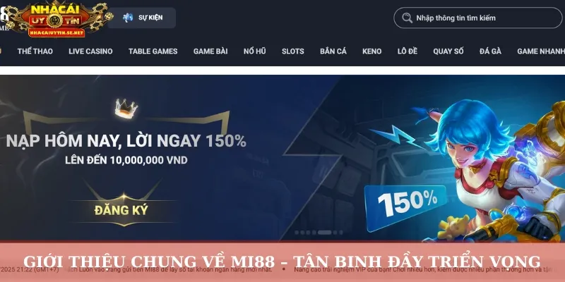 Giới thiệu chung về Mi88 – Tân binh đầy triển vọng