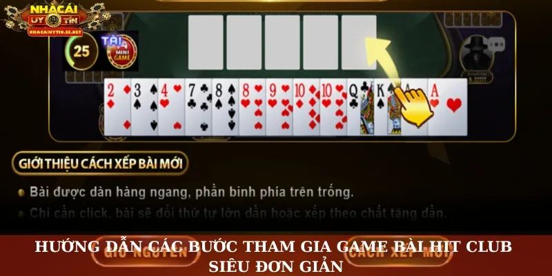 Hướng dẫn các bước tham gia game bài Hit Club siêu đơn giản
