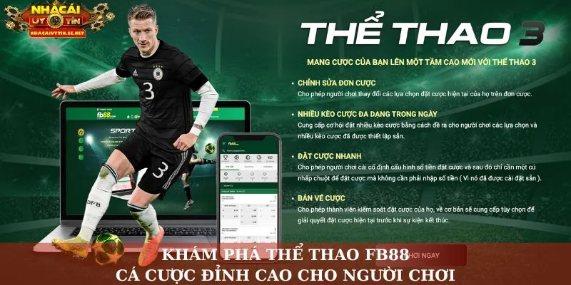 Khám phá thể thao FB88: cá cược đỉnh cao cho người chơi