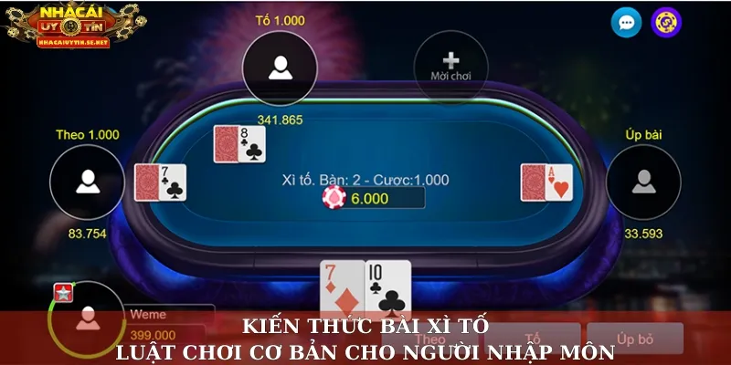 Kiến Thức Bài Xì Tố – Nâng Cao Kỹ Năng Và Cơ Hội Thắng Cược 2 Kiến thức bài xì tố: Luật chơi cơ bản cho người nhập môn