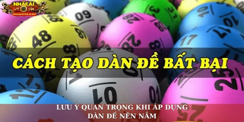 Lưu ý quan trọng khi áp dụng dàn đề nên nắm