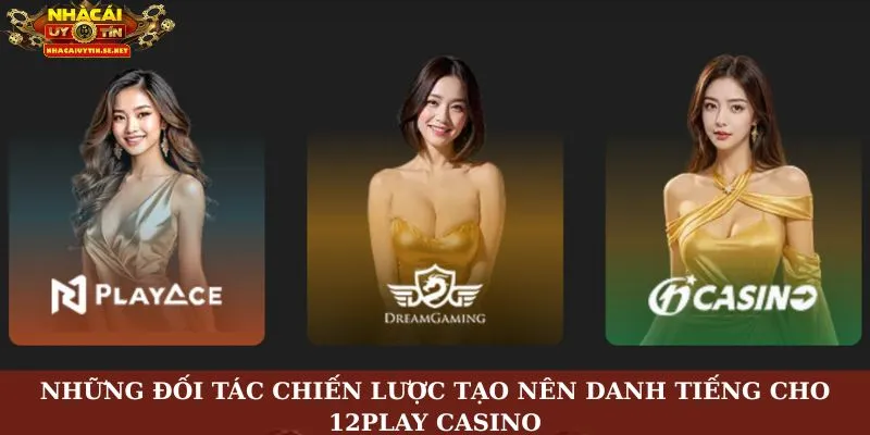 Những đối tác chiến lược tạo nên danh tiếng cho 12Play Casino