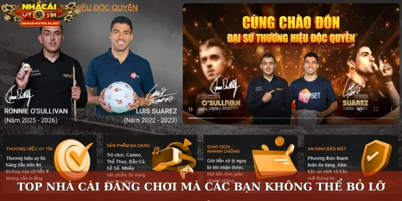 Top nhà cái đáng chơi mà các bạn không thể bỏ lỡ