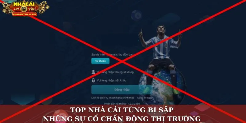 Top nhà cái từng bị sập
